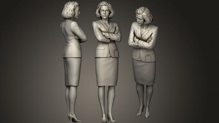 Figurines of girls (STKGL_0360) 3D model for CNC machine